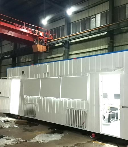 四川XKTY.COM出产的数据采集房已成功交付业主使用