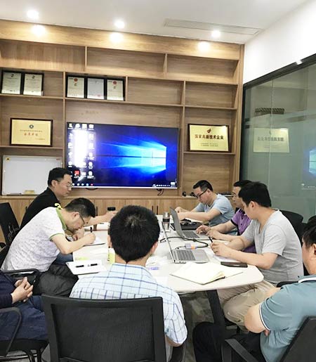 川东钻探技术中心到我公司调研互换